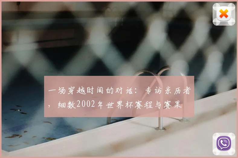 一场穿越时间的对话:专访亲历者,细数2002年世界杯赛程与赛果